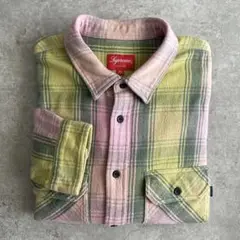 名作 Supreme Heavyweight Flannel Shirt XL
