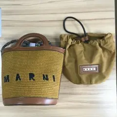 MARNIマルニ ラフィアトート カゴバッグ