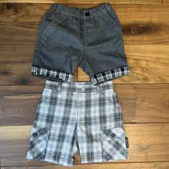 ハーフパンツ コムサ　90 2枚セット