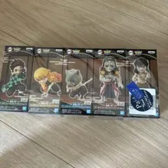 未開封・鬼滅の刃ワールドコレクタブルフィギュアvol.3　5体コンプセット