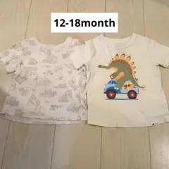 【値下げしました】GAP 半袖Tシャツ　2枚セット　12-18month