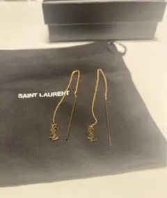 saint laurent ロングスレッダー イヤリング オピウム