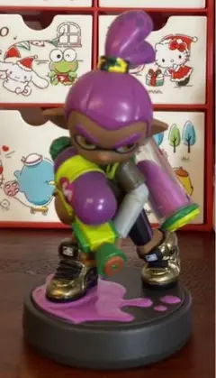 スプラトゥーン amiibo ボーイ パープル アミーボ