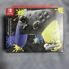 新品未使用NintendoSwitch スプラトゥーン版Proコントローラー