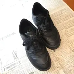 vans　スニーカー　靴　 レディース　24cm 黒　ブラック　撥水