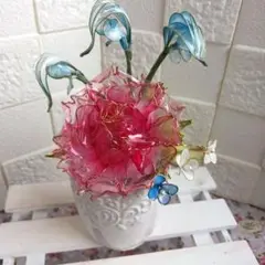 ♥️アメリカンフラワー♥️ディップアート♥️