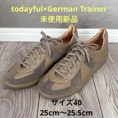 todayful German Trainer ブラック　38 Namu Shop - Reproduction of Found German Military Trainer