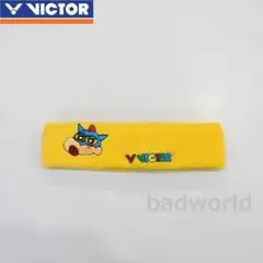 新品/⓪/ビクター/クレヨンしんちゃん/ヘッドバンド/HEAD BAND/黄色