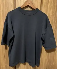 NANO universe（ナノ・ユニバース）　クルーネック　ニット　Tシャツ