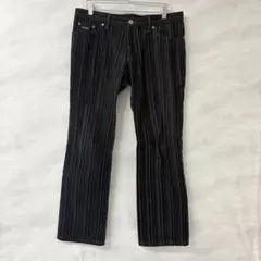 BURBERRY BLACK LABEL バーバリー チノパン ストライプ 綿