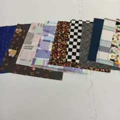 ★A23★カットクロス/プリント生地/国産/25cm×25cm/10点