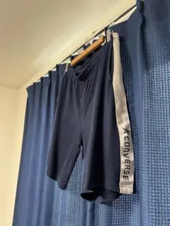 CONVERSE ネイビー ハーフパンツ