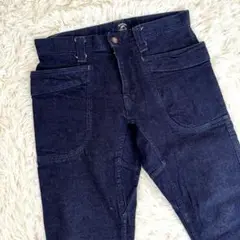 ゴーヘンプ GO HEMP　ベンダーポケット ヘンプインディゴデニムジーンズ