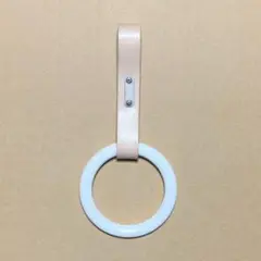 美品！JR東日本 吊り革 2個セット（五角形/グレー）鉄道部品 ミカミ-7 美品！JR東日本 吊り革 2個セット（五角形/グレー）鉄道部品