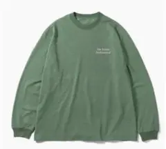 ennoy L/S BORDER T-SHIRTS GREEN× WHITE L