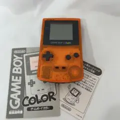 Nintendo ゲームボーイカラー　ダイエーホークス限定モデル クリアオレンジ
