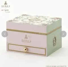 ミラー付き小物BOX（青木美沙子×NINA'S）　しまむら　ピンク　ミント