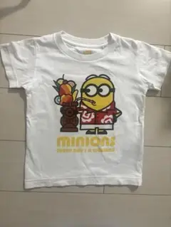 ミニオン Tシャツ ホワイト　100センチ