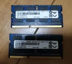 ramaxel メモリー16G　DDR3 8GB PC3-12800　2枚組