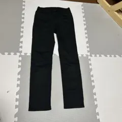 ブラック スリムフィット パンツ L 140