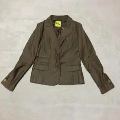 【匿名配送】ポールスミス Paul Smith 裏地花柄 テーラード 背抜き L