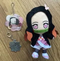 鬼滅の刃 竈門禰豆子 ぬいぐるみ アクキー