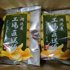 湖池屋 工場直送便 ポテトチップスの塩 6袋