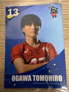 小川智大 トレカ TBS 購入特典 ネーションズリーグ バレーボール 日本代表