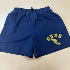 DUDE INN メッシュインナーパンツ付きハーフパンツ