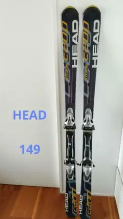 ★値下げ中★HEAD スキー板149cm