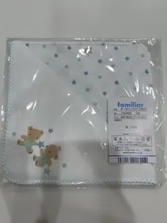 familiar ガーゼタオル クマと星