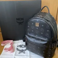 MCMリュック ブラック Sサイズ
