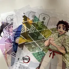 鬼滅の刃 クリアポスター 5種