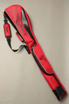 良品 TSURUYAツルヤゴルフ AXEL クラブケース 赤 ゴルフ 練習用