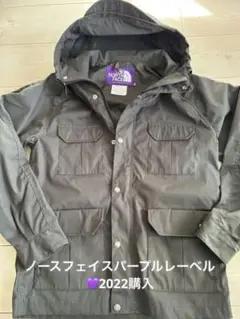 ノースフェイスパープルレーベルMマウンテンパーカー