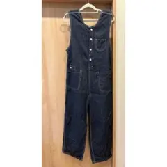 SOMETHING ×FREAK'S STORE 別注　ボタンフライ　サロペット