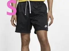 NIKE ブラック ウーブンショートパンツ