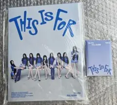 TWICE 『THIS IS FOR』開封済み　THIS.ver