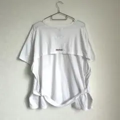 STOF バック刺繍 ベルトデザイン Tシャツ カットソー