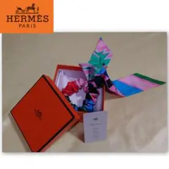 エルメス HERMES シルク100% シュシュ ベッラ
