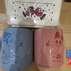 Nissy りっぴー　マグカップる　(Lippy、Rujju) セット