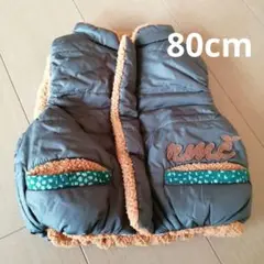 ベビー RAG MART ふわモコ ベスト 80cm