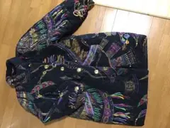 レオナール中綿キルトコートシルク