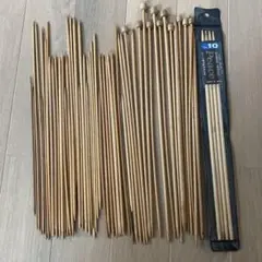 木製棒針 まとめ60本以上