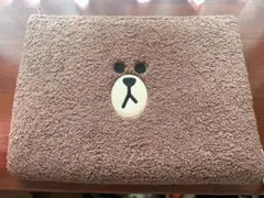 値下げ★ラインフレンズ　ブラウン　パソコンケース