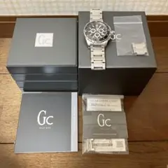 【稼動】Gc WATCHES クロノグラフ 腕時計 シルバー　クォーツ Yahoo!オークション -「gc 時計」(アナログ（クォーツ式