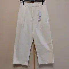 【新品タグ付】Lugnoncureルノンキュール 　オフホワイ　キュロットパンツ