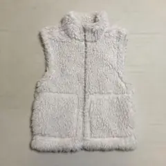 GU カーリーフリースジップベスト