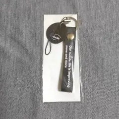 NTT DoCoMo ストラップ 黒色