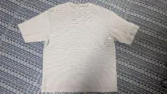 UNIQLO ユニクロ エアリズムコットンオーバーサイズT ボーダー